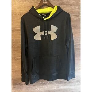 Under Armour Hoodie Sweatshirt Size Large Dark Gray